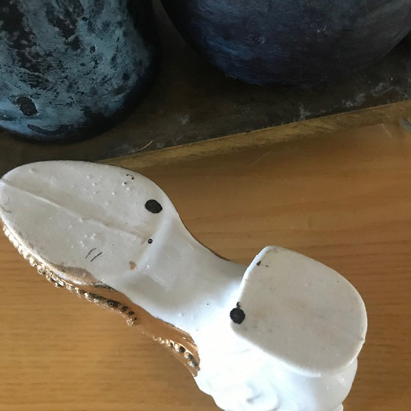 porcelain vintage shoe 