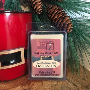 Ho Ho Ho Wax Melt | Holiday Scented Wax Melts and Tarts-Chickenmash Farm