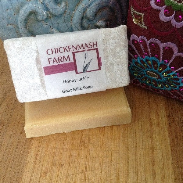 Honeysuckle Goat Milk Soap-Chickenmash Farm