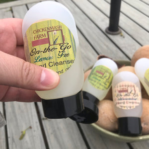 On the Go Instant Hand Cleanser | Waterless Hand Cleaner Unscented-Chickenmash Farm