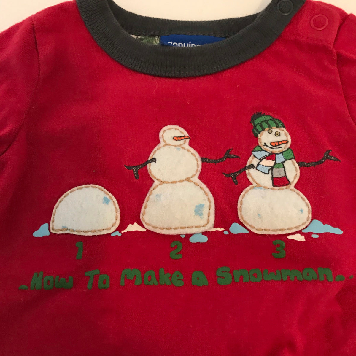 Baby Boy's Oshkosh One-Piece Long Sleeve Bodysuit Size 6 Months Set of 2-Chickenmash Farm