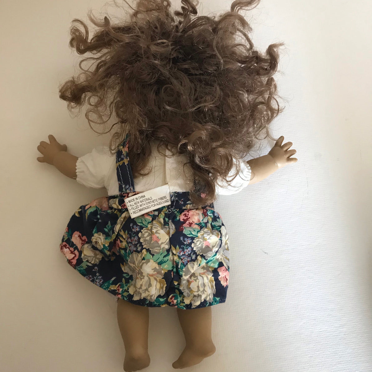 Expressions Vintage Pouting Doll 10" Girl Doll Curly Hair Doll-Chickenmash Farm