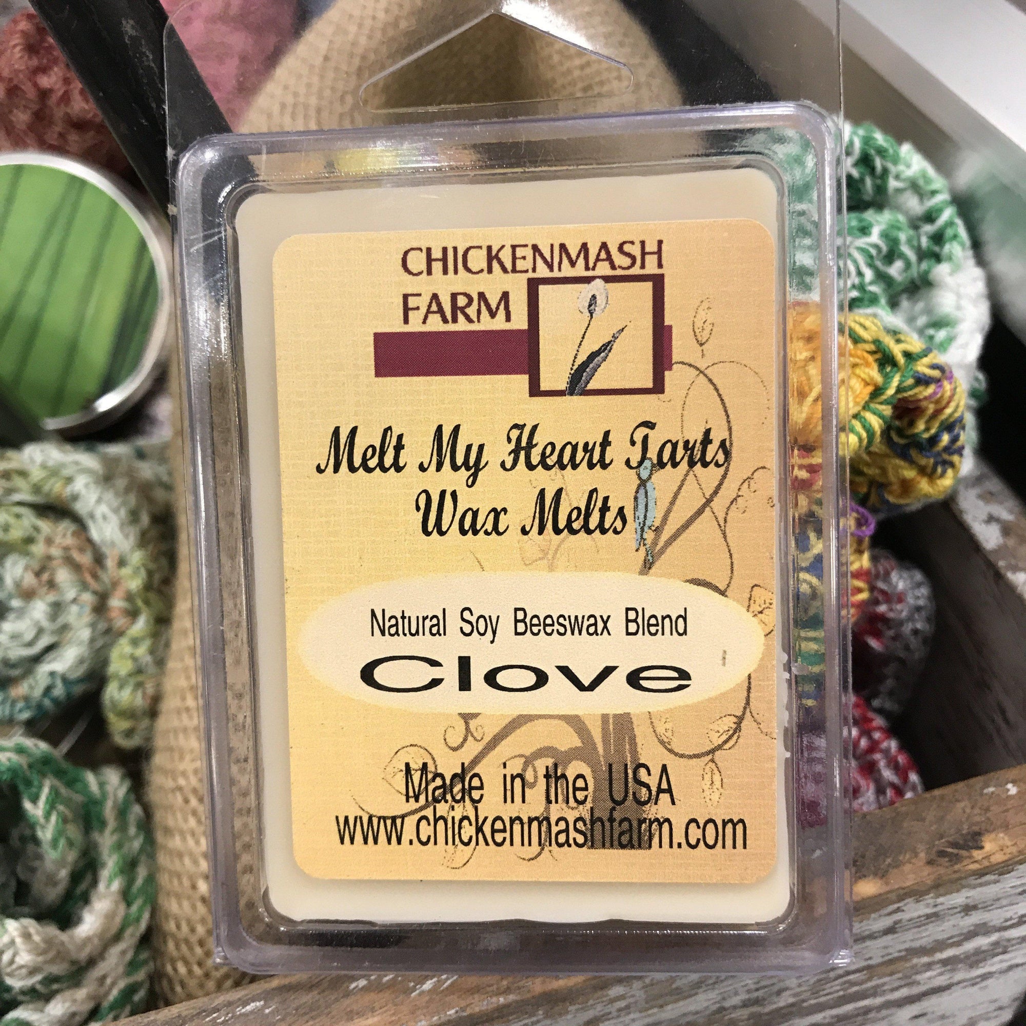 Clove Candle Melts | Melt My Heart Tarts | Wax Melts-Chickenmash Farm