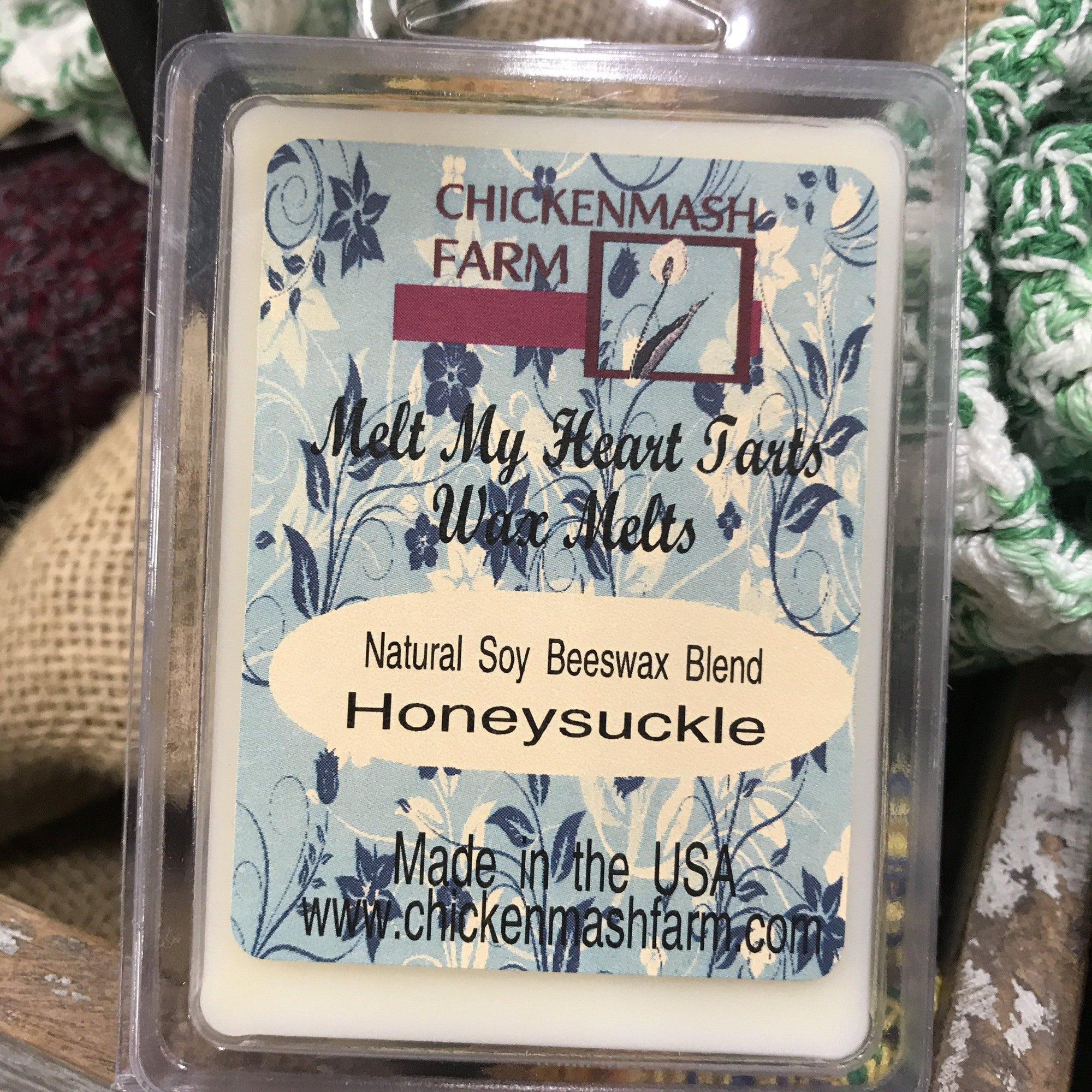 Honeysuckle Candle Melts | Melt My Heart Tarts | Wax Melts-Chickenmash Farm