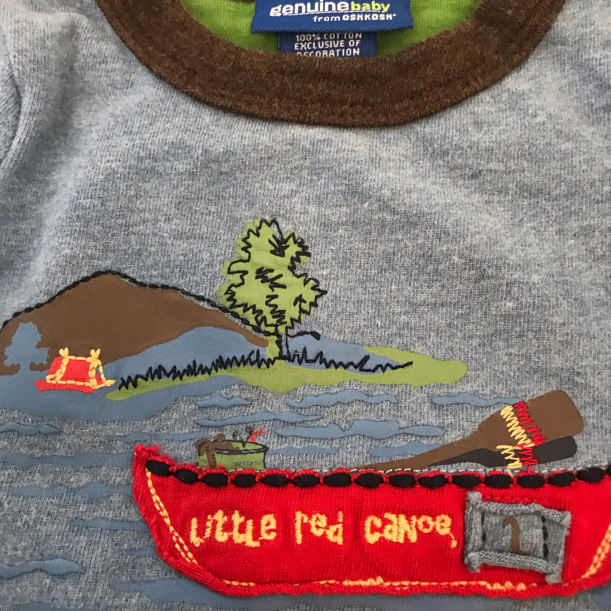 Baby Boy's Oshkosh One-Piece Long Sleeve Bodysuit Size 6 Months Set of 2-Chickenmash Farm