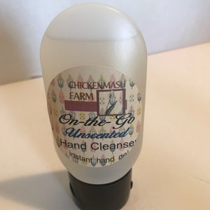 On the Go Instant Hand Cleanser | Waterless Hand Cleaner Unscented-Chickenmash Farm