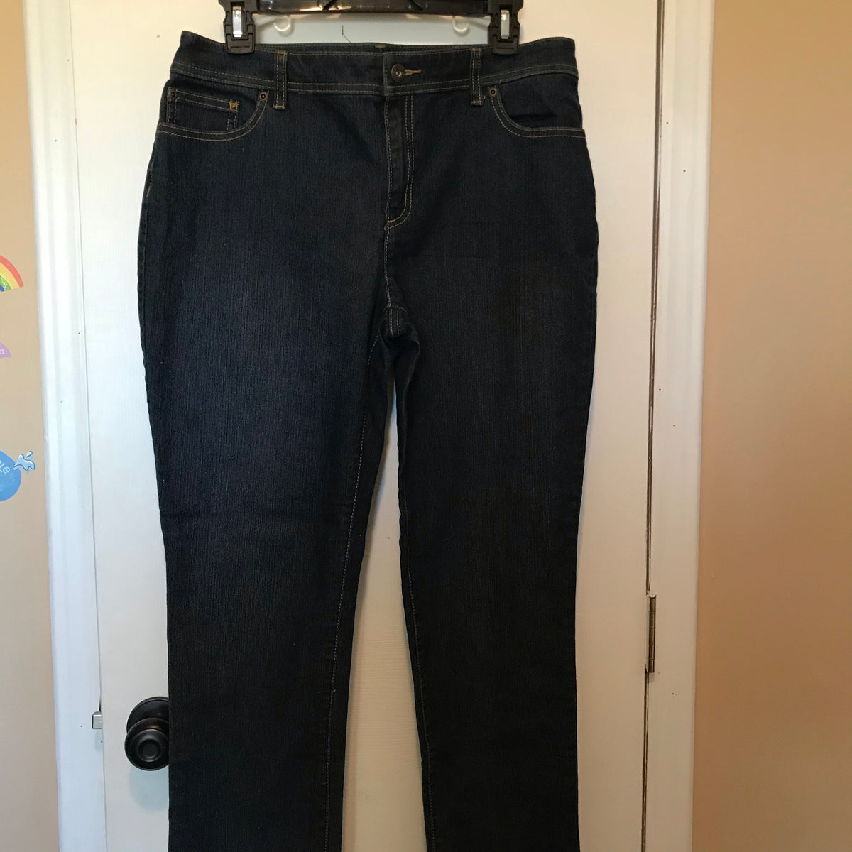 Chico's Women's Jeans, Size 1 Stretch Denim Jeans-Chickenmash Farm