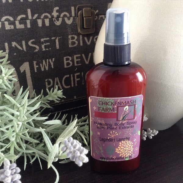 Lavender Spray | Natural Hydrating Body Spray-Chickenmash Farm