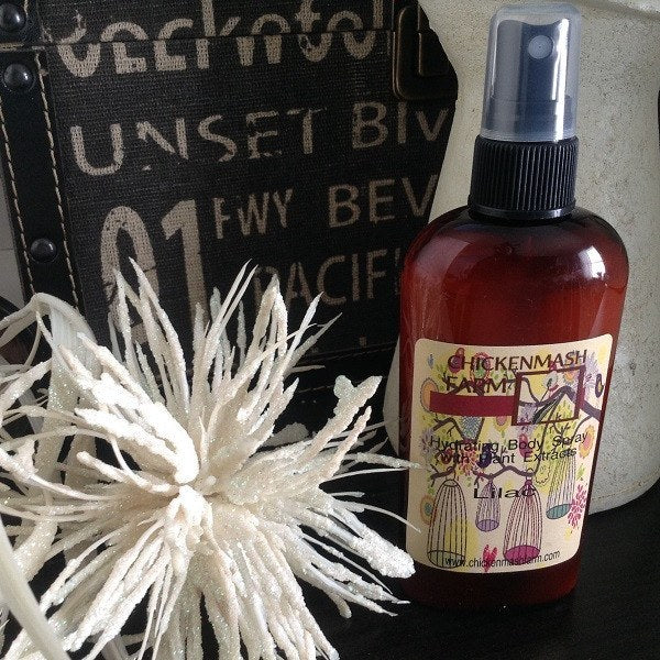 Fragrant Body Mist Lilac Hydrating Spray Chickenmash - Chickenmash Farm