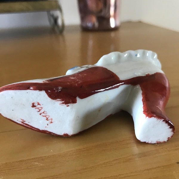 Japan Porcelain Shoe Decoration