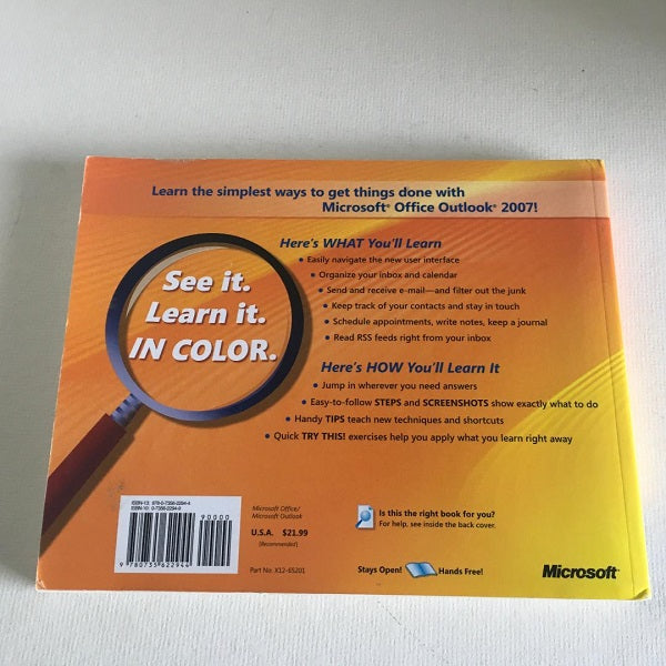 Plain & Simple Microsoft Office Outlook 2007 Paperback Book
