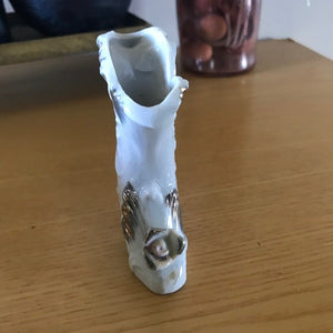 Miniature bud vase boot made in Japan
