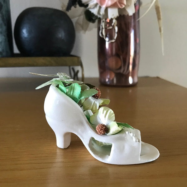 miniature open toe shoe collectible 