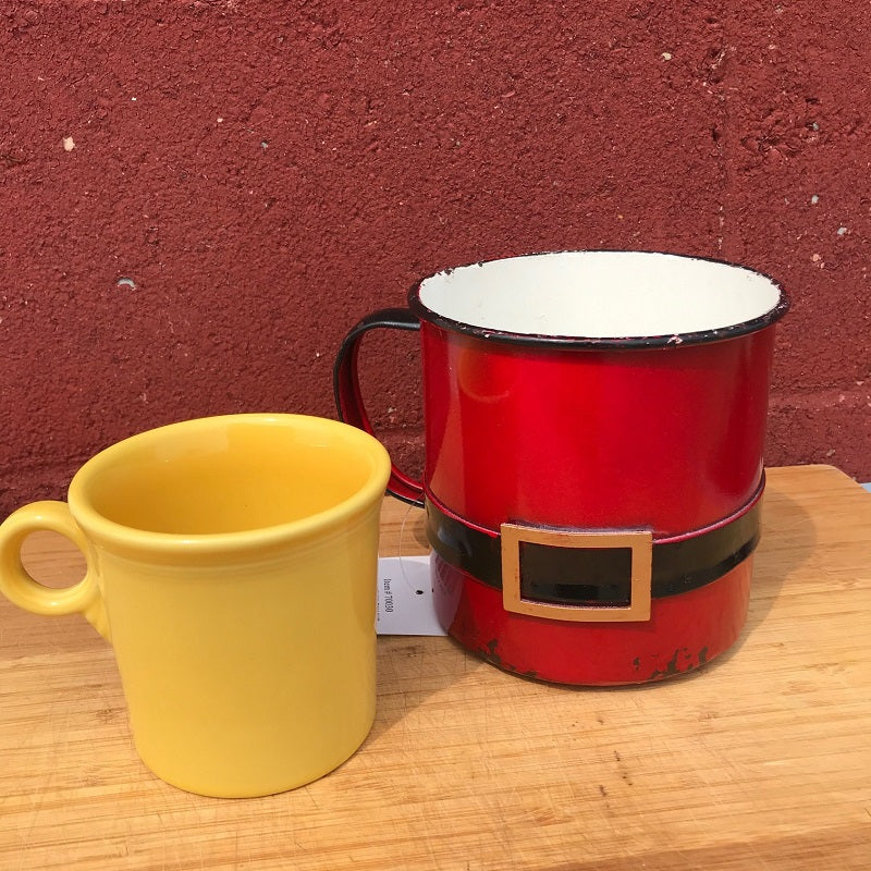 Santa Suit Mug | Holiday Decor | Christmas Mug-Chickenmash Farm