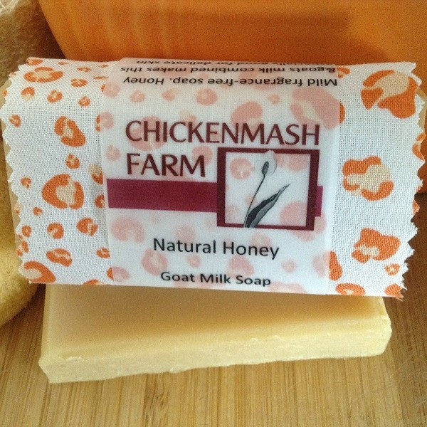 Natural Honey Goat Milk Soap-Chickenmash Farm