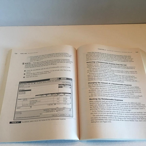 Paperback QuickBooks Book