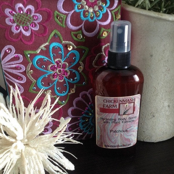 Patchouli Hydrating Body Spray-Chickenmash Farm