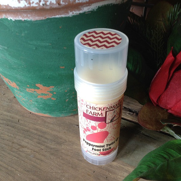 Lotion Bar | Peppermint Twist Foot Stick | Peppermint Lotion Stick-Chickenmash Farm