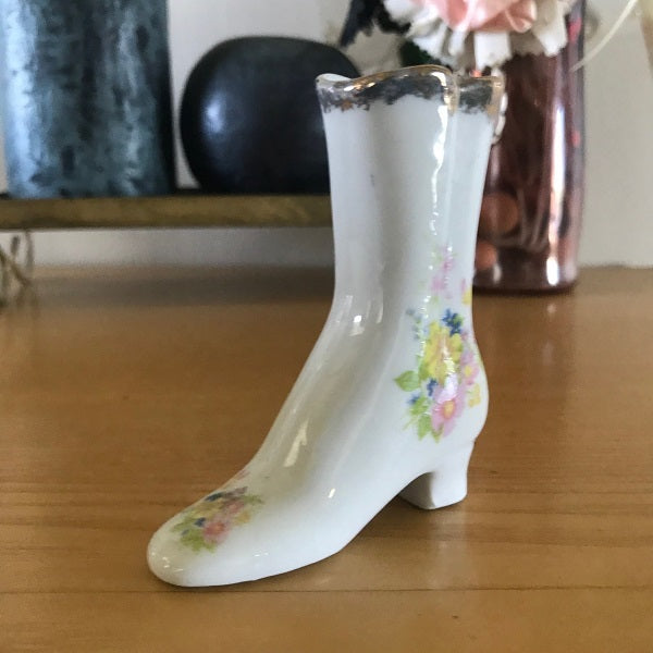 porcelain miniature boot