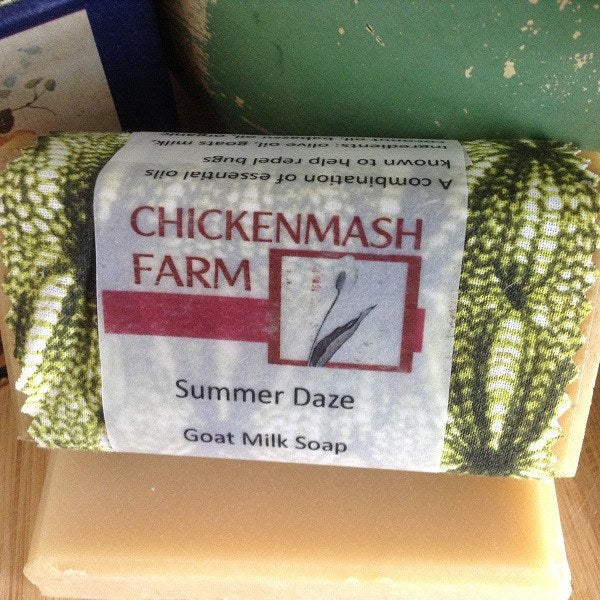 Summer Daze Goat Milk Soap-Chickenmash Farm