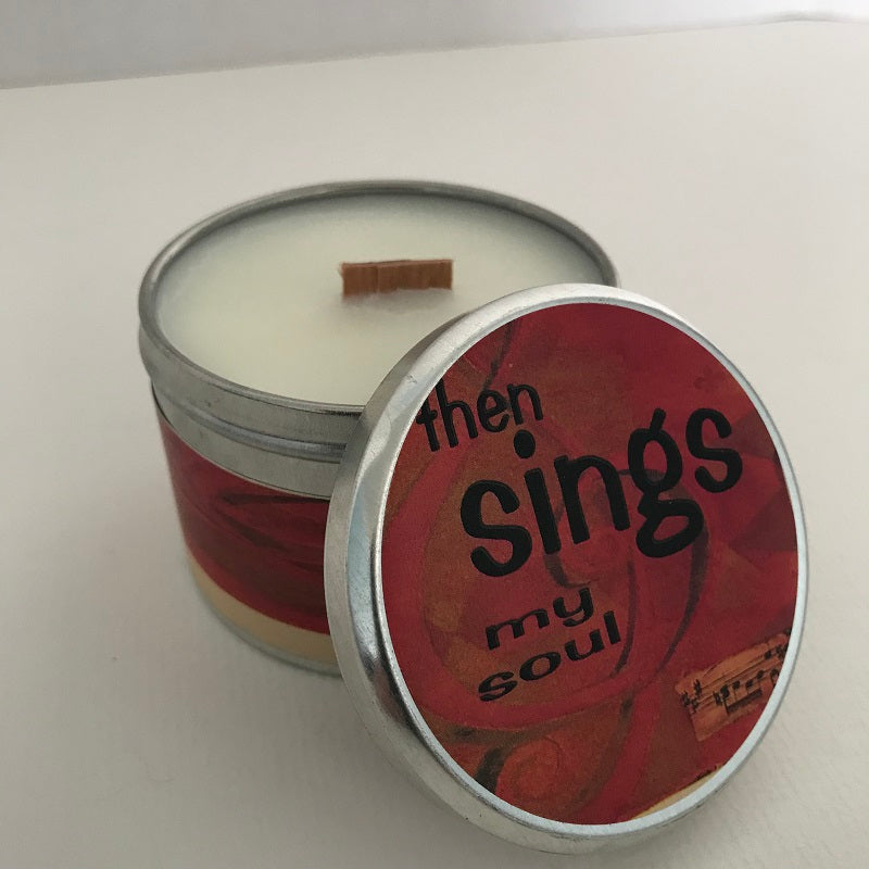 Then Sings My Soul Inspirational Candle | Amazing Grace Fragrance-Chickenmash Farm