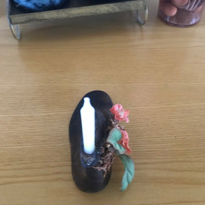 wooden shoe decoration